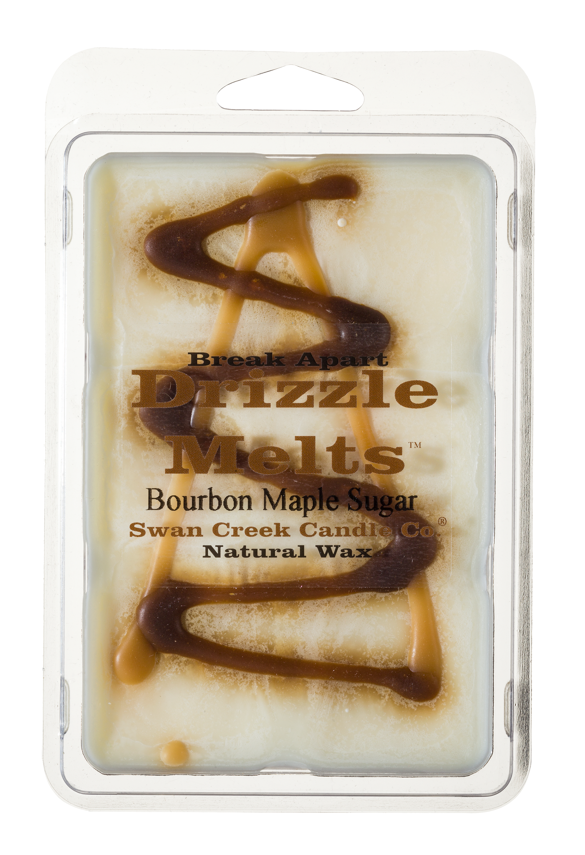 Swan Creek Candle Company Drizzle Melts Scented Melting Wax - Bourbon Maple Sugar