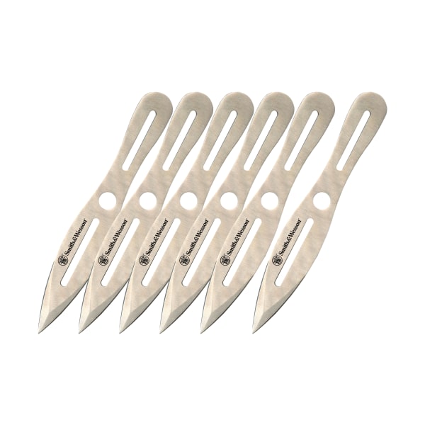 Smith  Wesson Bullseye Throwing Knife Set - 8  - 6-Pack