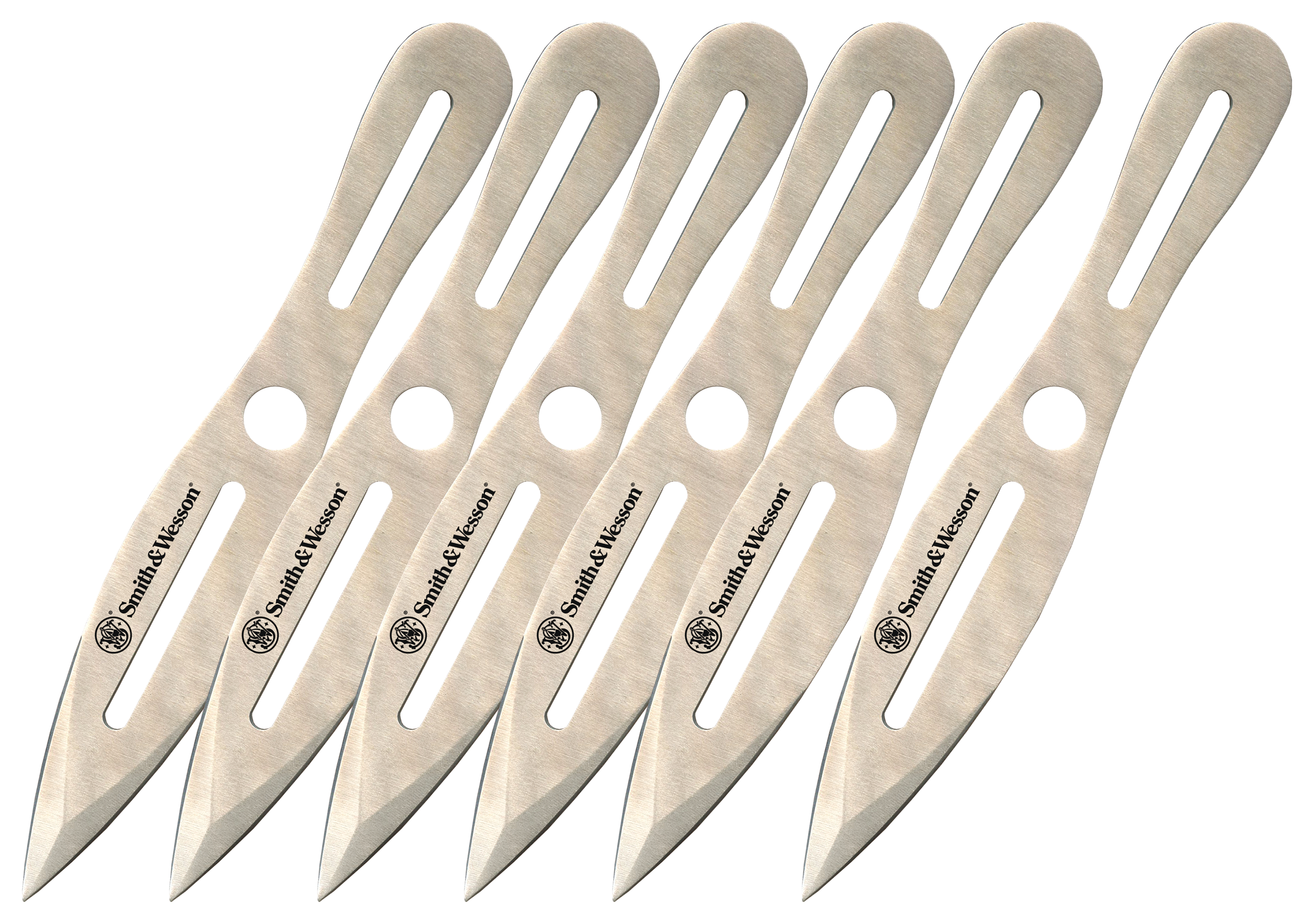 Smith &Wesson Bullseye Throwing Knife Set - 8' - 6-Pack