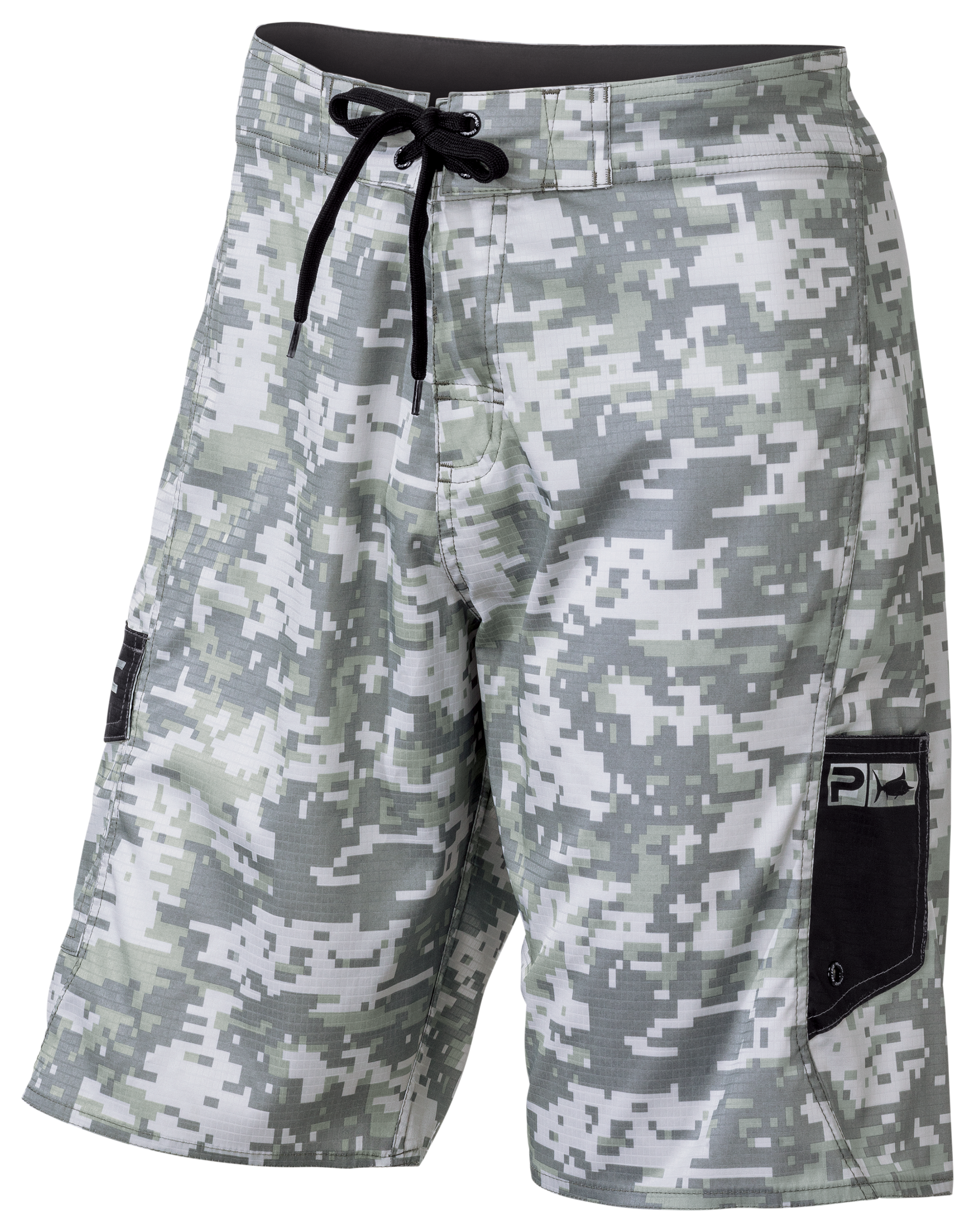 Pelagic Gray Board Shorts for Men