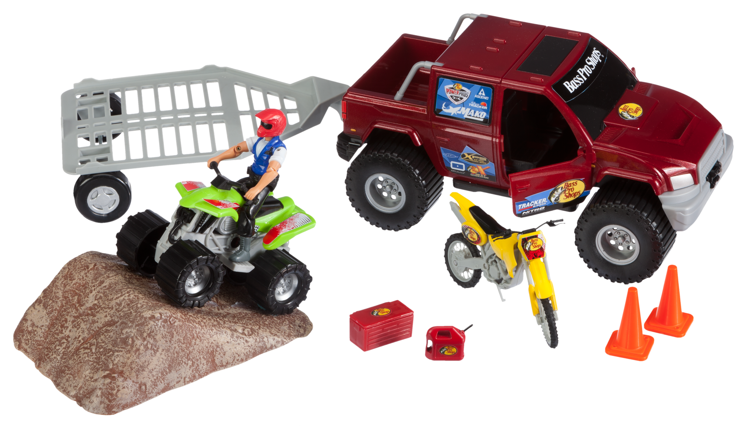 Bass Pro Shops Deluxe Off-Road Adventure Play Set for Kids