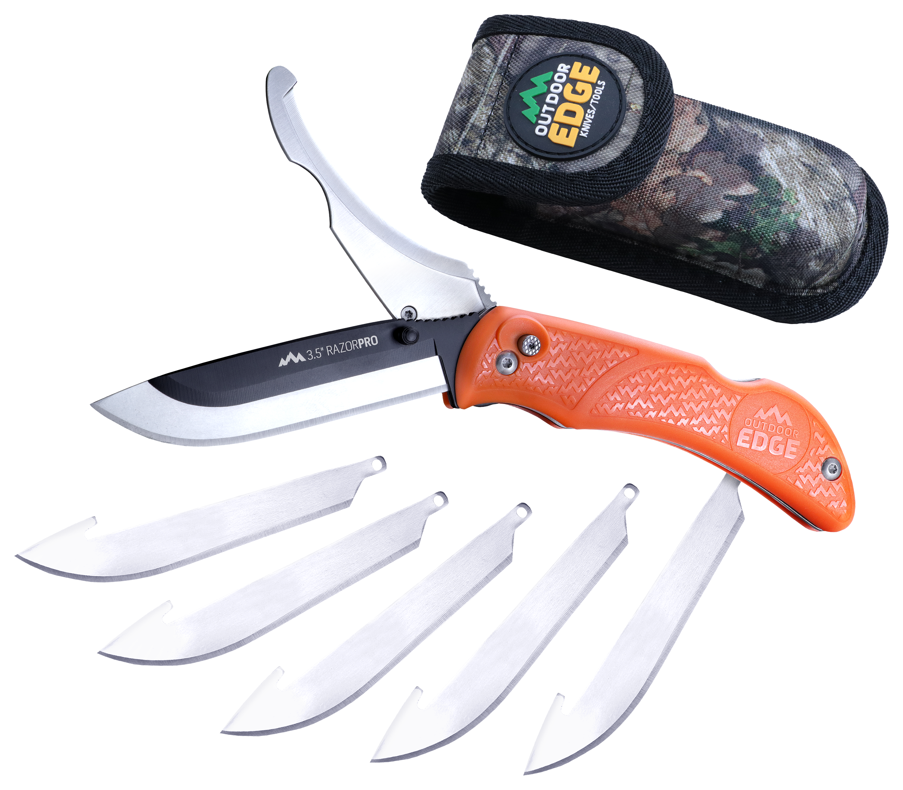 Outdoor Edge RazorPro Replaceable Double-Blade Folding Knife