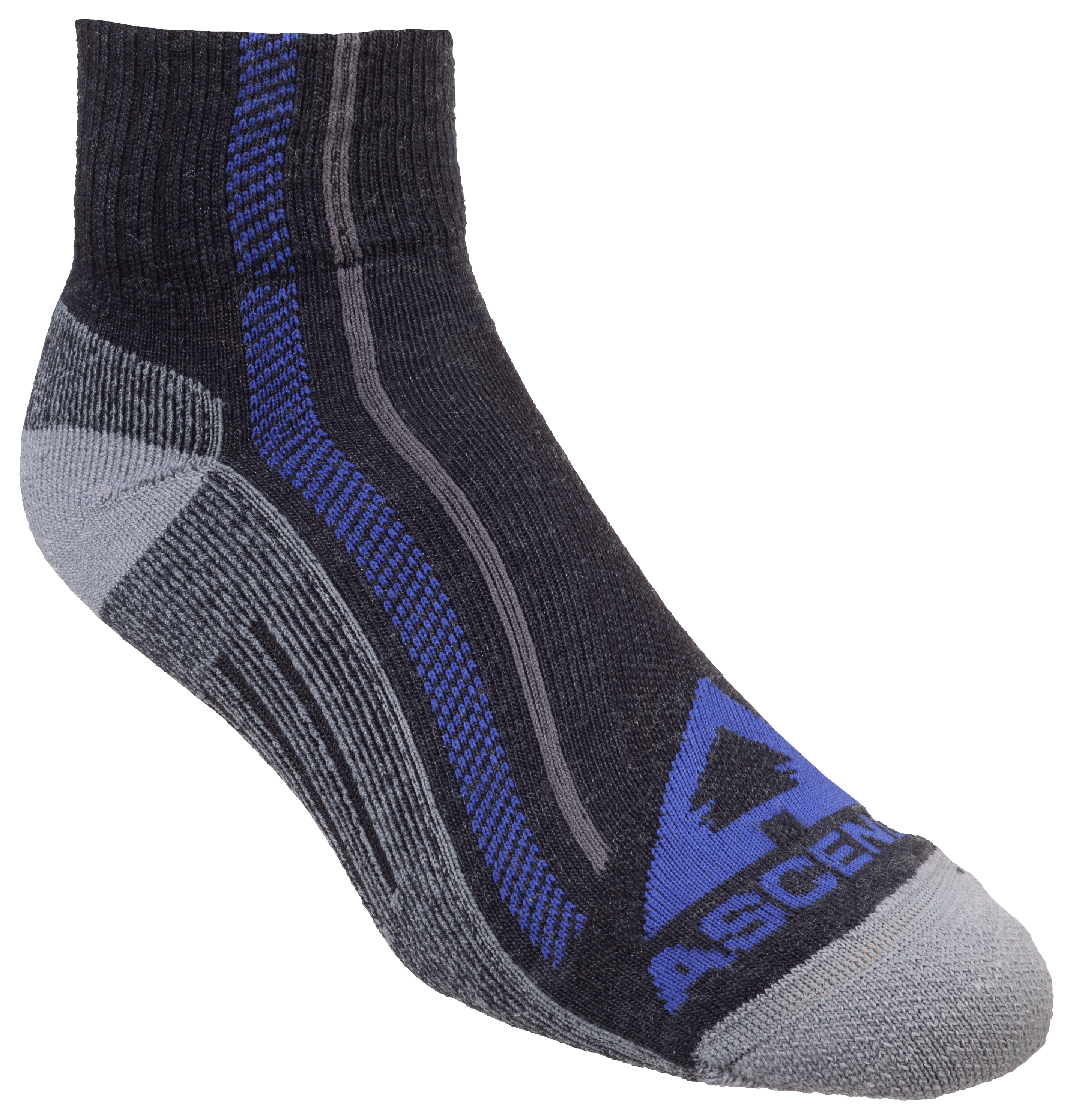 Ascend II Micro Socks - Indigo Bay