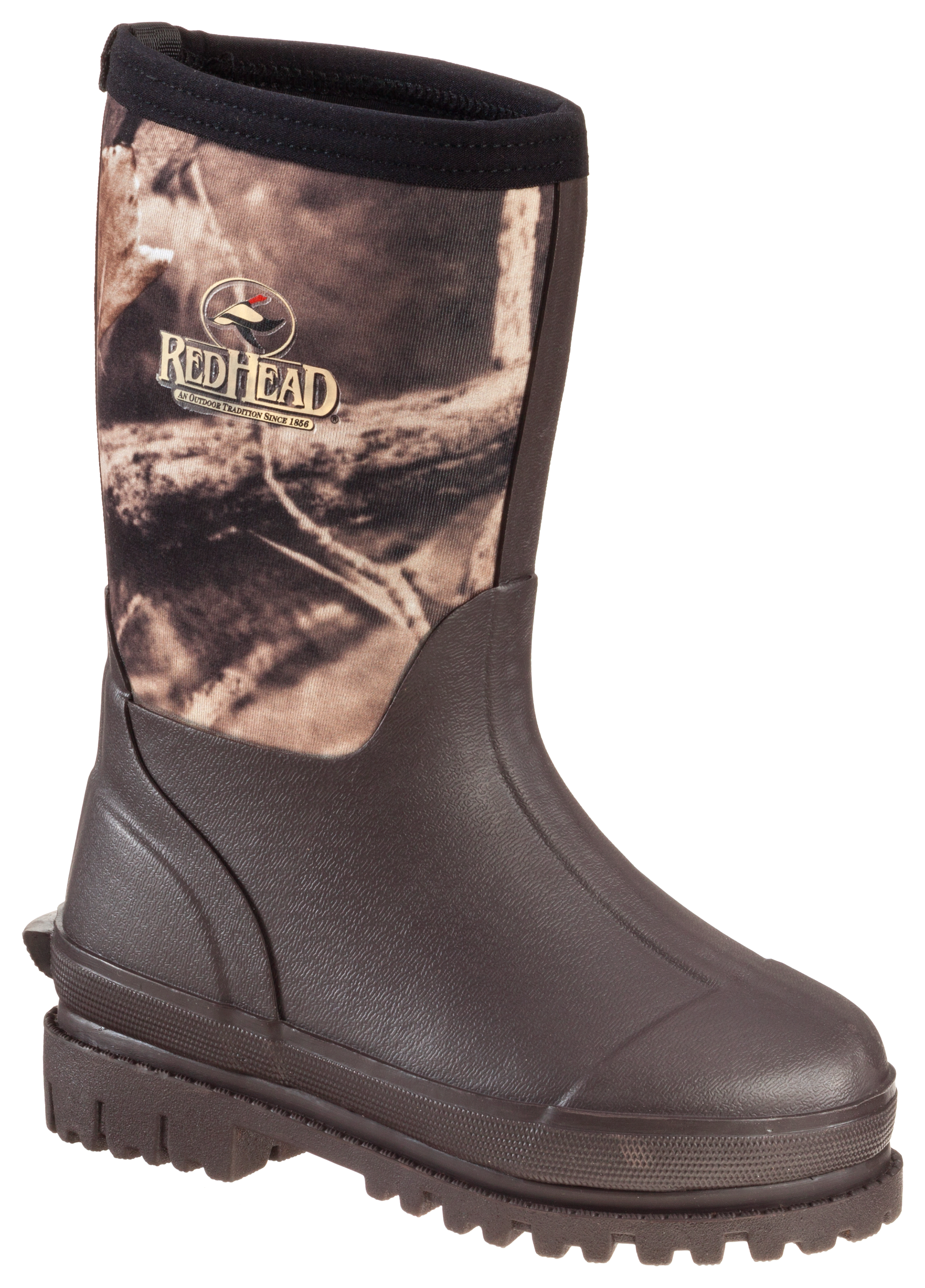 Red Head Brand Camo Utility Rubber Boots Camo/Brown 2836160 Men's - 12