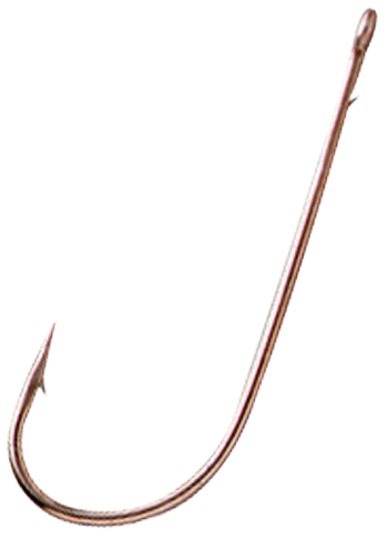 Gamakatsu Worm Hook - Bronze 2/0