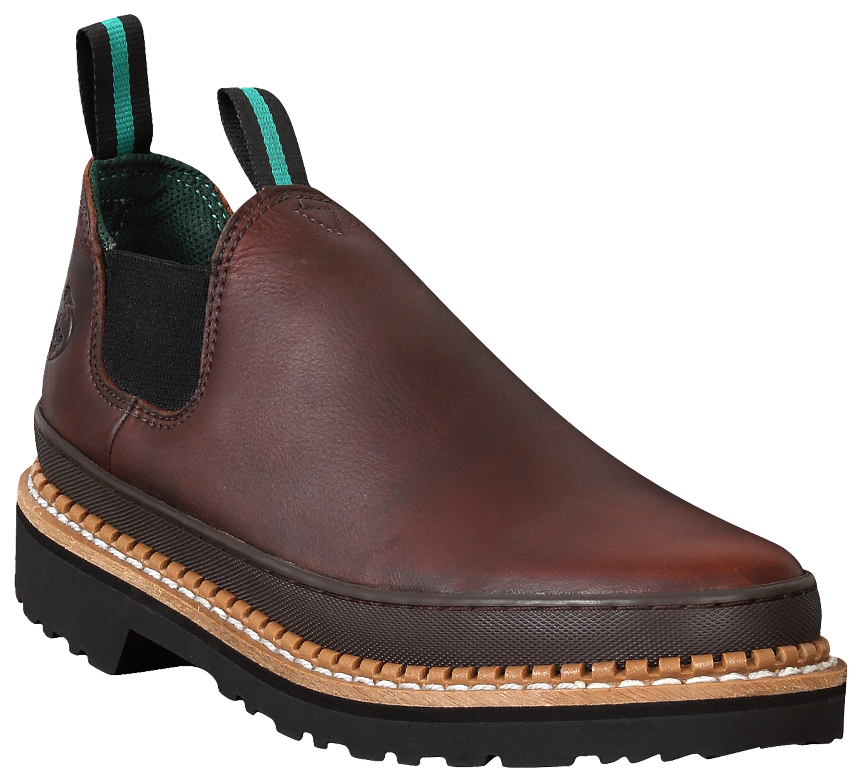 Image of Georgia Boot Georgia Giant Romeo Work Shoes for Men - Soggy Brown