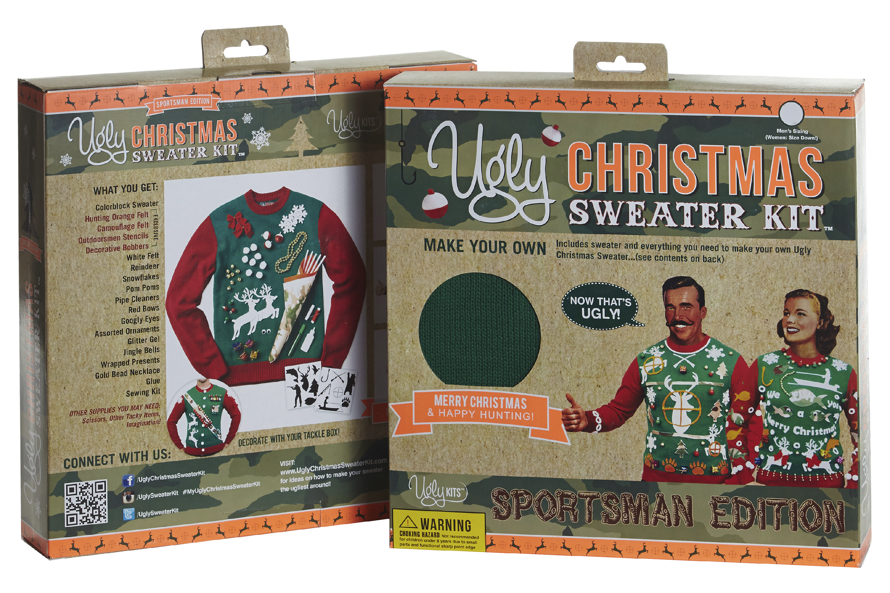 Ugly Christmas Sweater Kit - Sportsman Edition