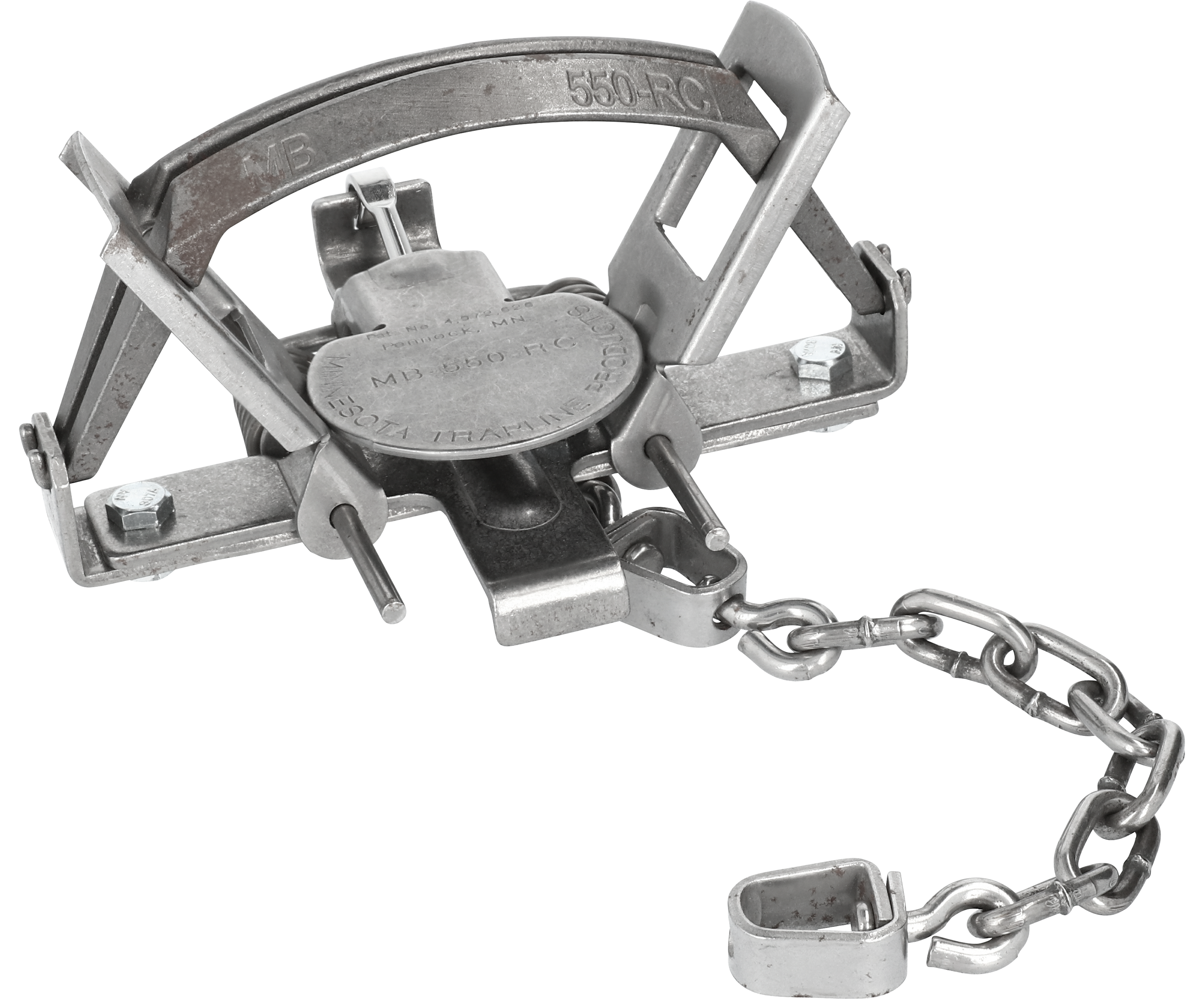 MB-550 4-Coil Closed Jaw Trap - SINGLE