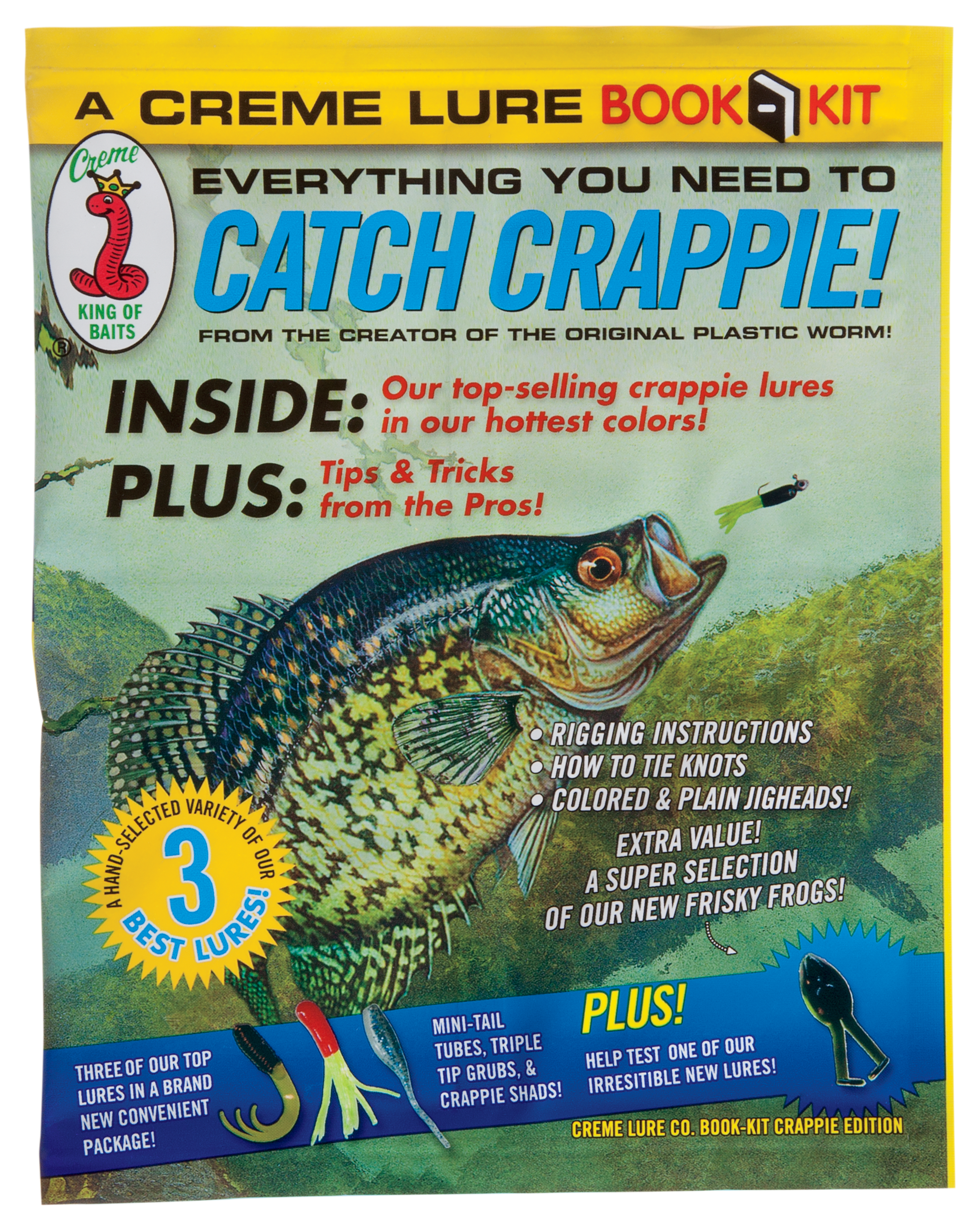 Creme Crappie Kit 45 Pieces