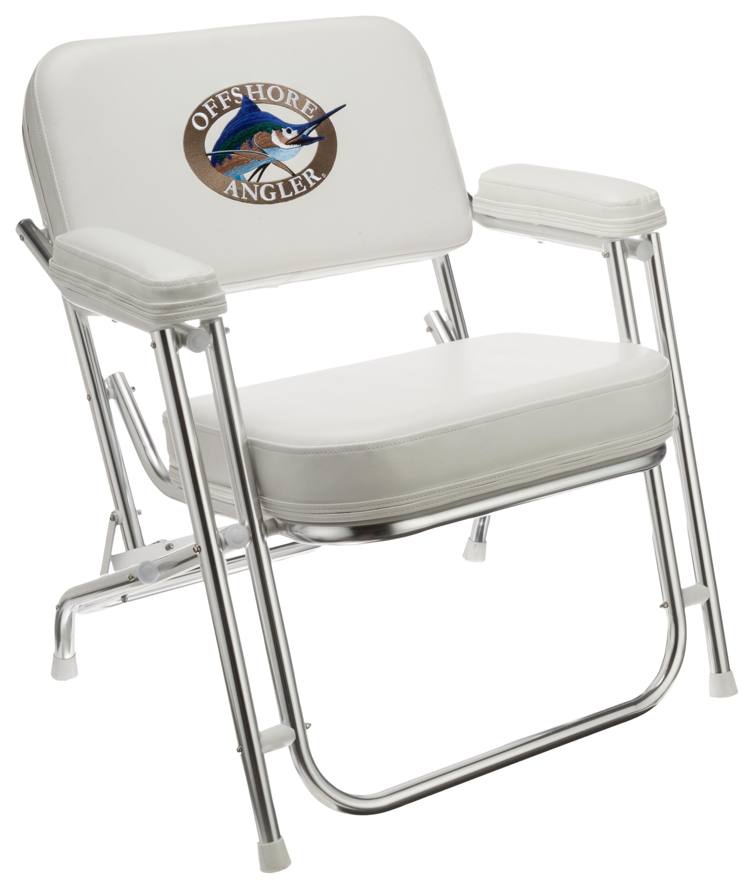 Fishing Chairs Folding with Rod Holder | Fishing Gifts for Men Open Box 