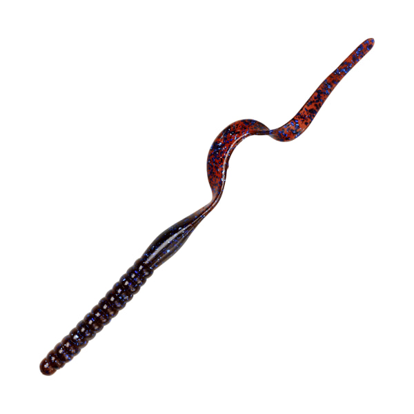 YUM Ribbontail Worm - 7-1/2' - Plum