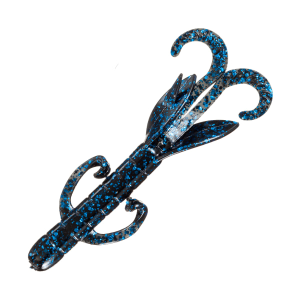 YUM Christie Critter - 4-1/2' - Black Blue Flake