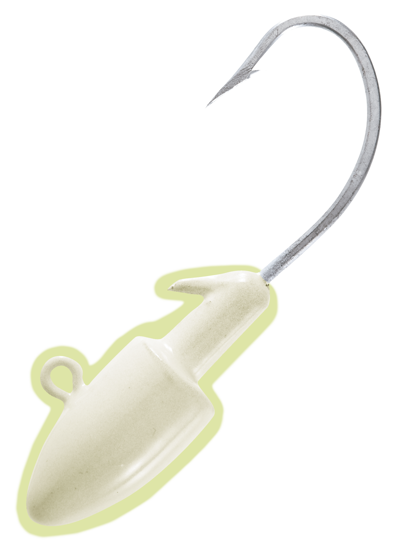 Image of Bullet Weights Premium Bullet Jighead - 1-1/2 oz. - Glow White