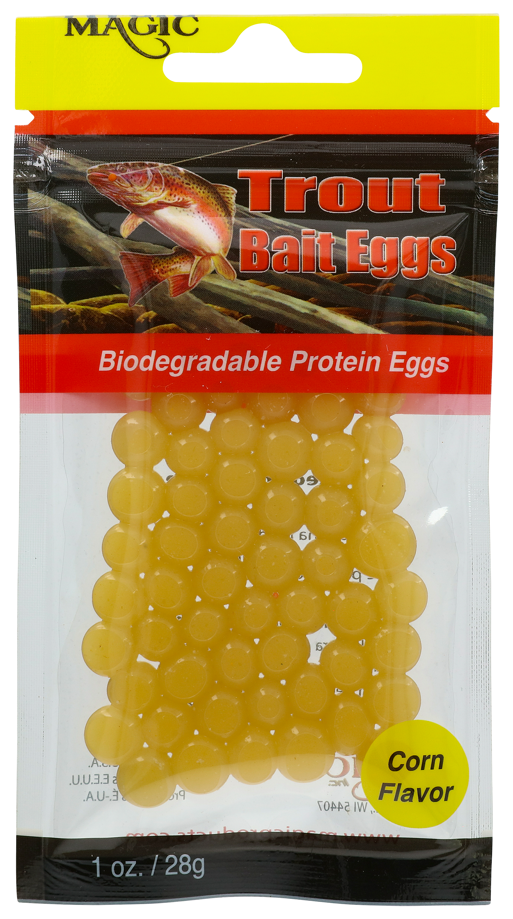Magic Products Trout Bait Eggs: Light Yellow/Corn