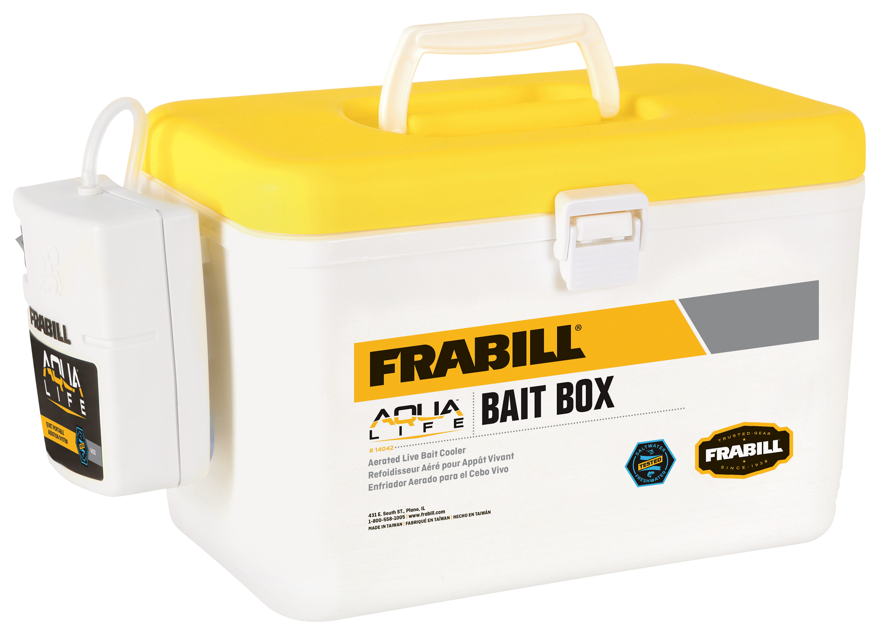 Frabill Aqua-Life Bait Box with Aerator