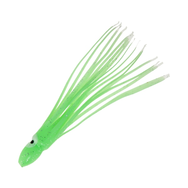 Offshore Angler Squid Skirts - 12-1/2' - Green Glow