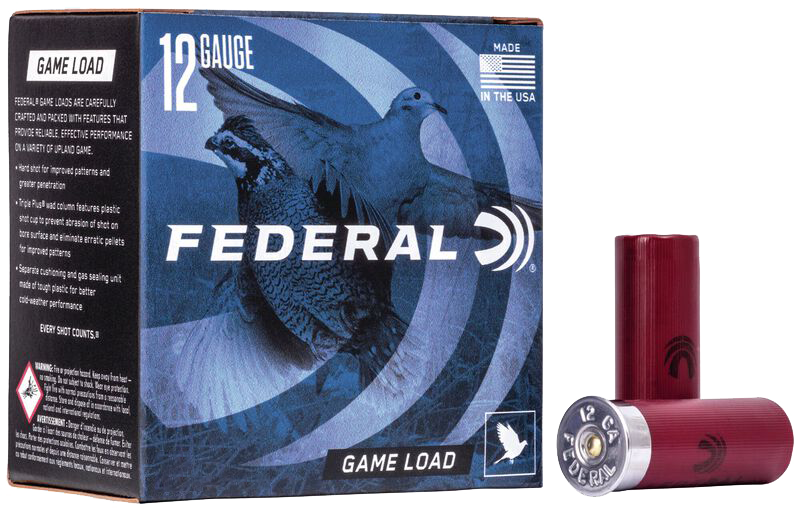 Federal Premium Game-Shok Game Load 12-Ga. 2-3/4″ 1 oz. Shotshells - #6 - 250 Rounds - Federal Premium