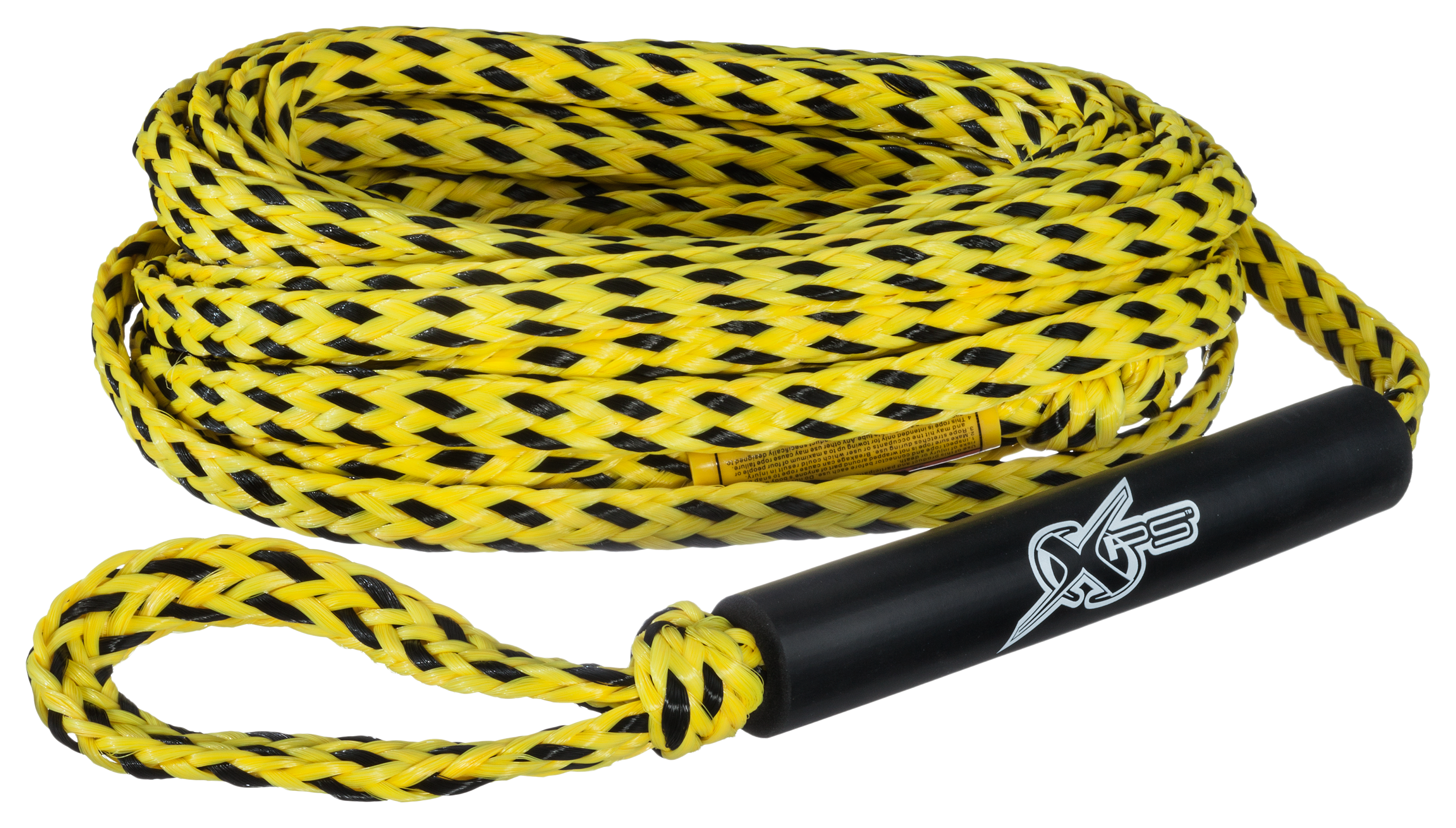 Buy MESLE Tow-Rope Pro 4P 60', floating Towable Rope for 4-Person,  yellow-black, Length 18.3 m 60', Polyethylen, Drag-Line, buoyant floatable,  15 cm Eye, Fun-Tube, Tow-able, Boat Jet-Ski Yacht Online at desertcartCyprus