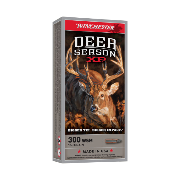 Winchester Deer Season XP Centerfire Rifle Ammo - .300 WSM Win Short Mag