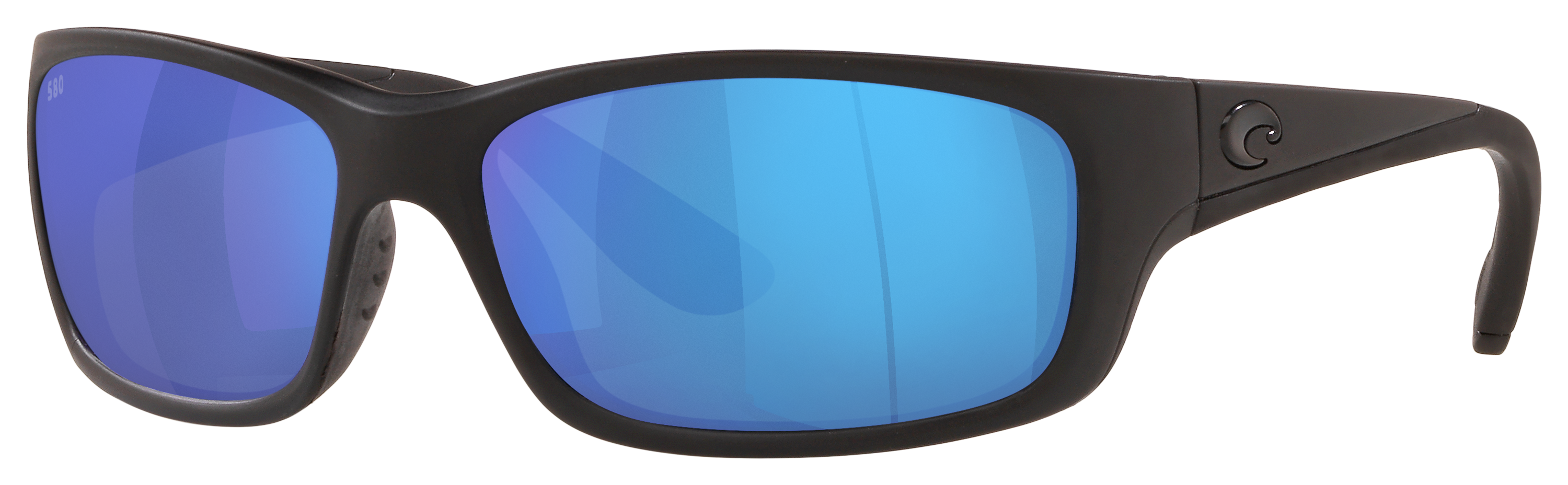Costa Del Mar Jose 580G Glass Polarized Sunglasses - Blackout/Blue Mirror