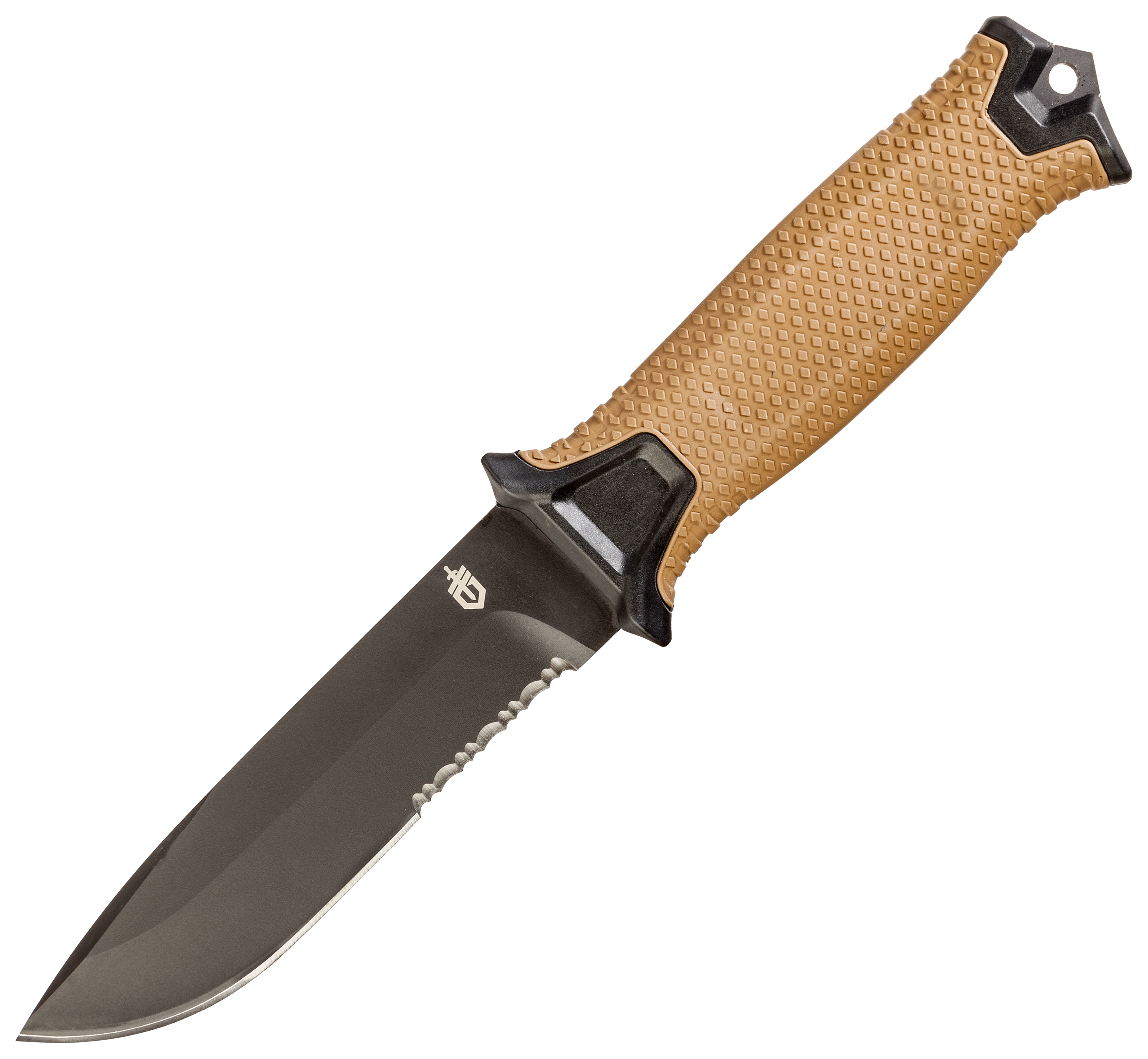 Image of Gerber StrongArm Fixed Blade Tactical Knife - 31-002932 - serrated