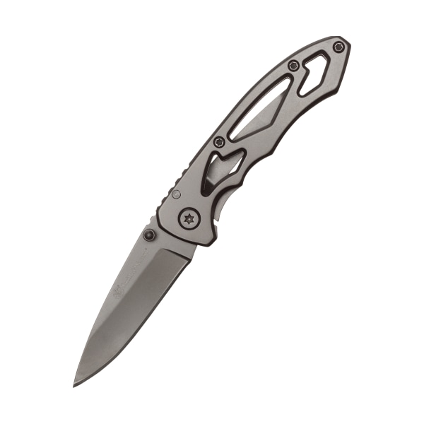 Smith &Wesson Frame Lock Drop Point Folding Knife - 3'