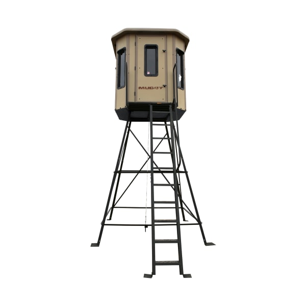 Muddy The Bull Box Hunting Blind with Elite Tower - 10 
