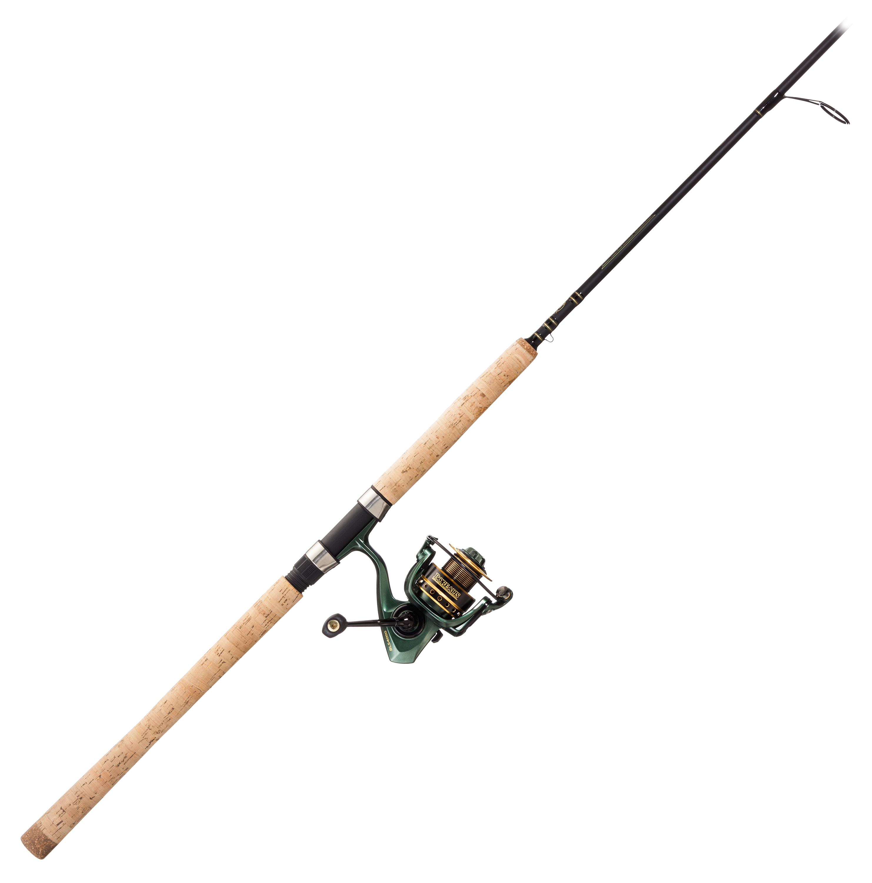 Winter Ice Fishing Rod with Reel Combo Wood Handle Pole Wheel