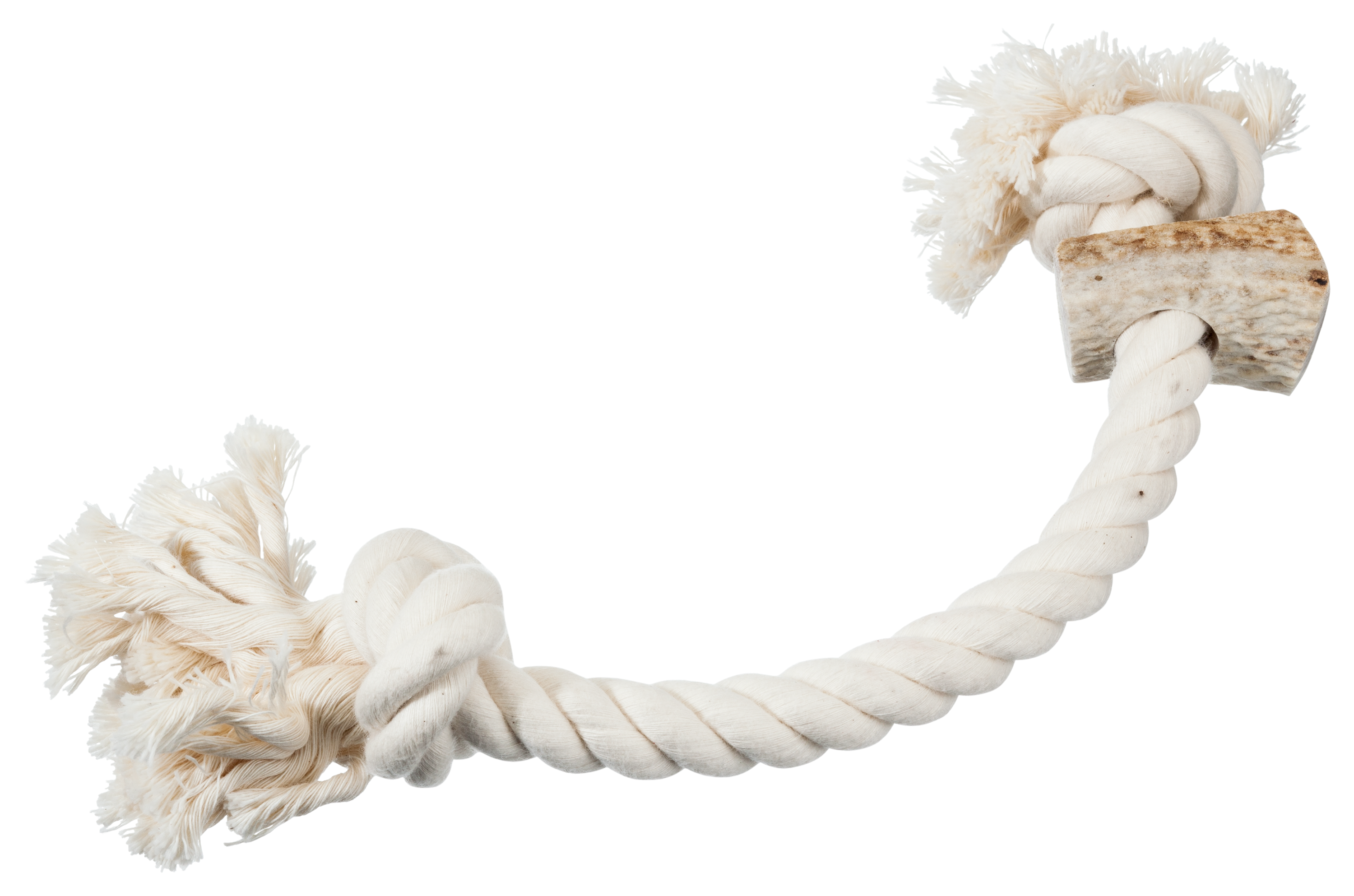 SCOTT Pet Products Antler Chew Rope Dog Toy