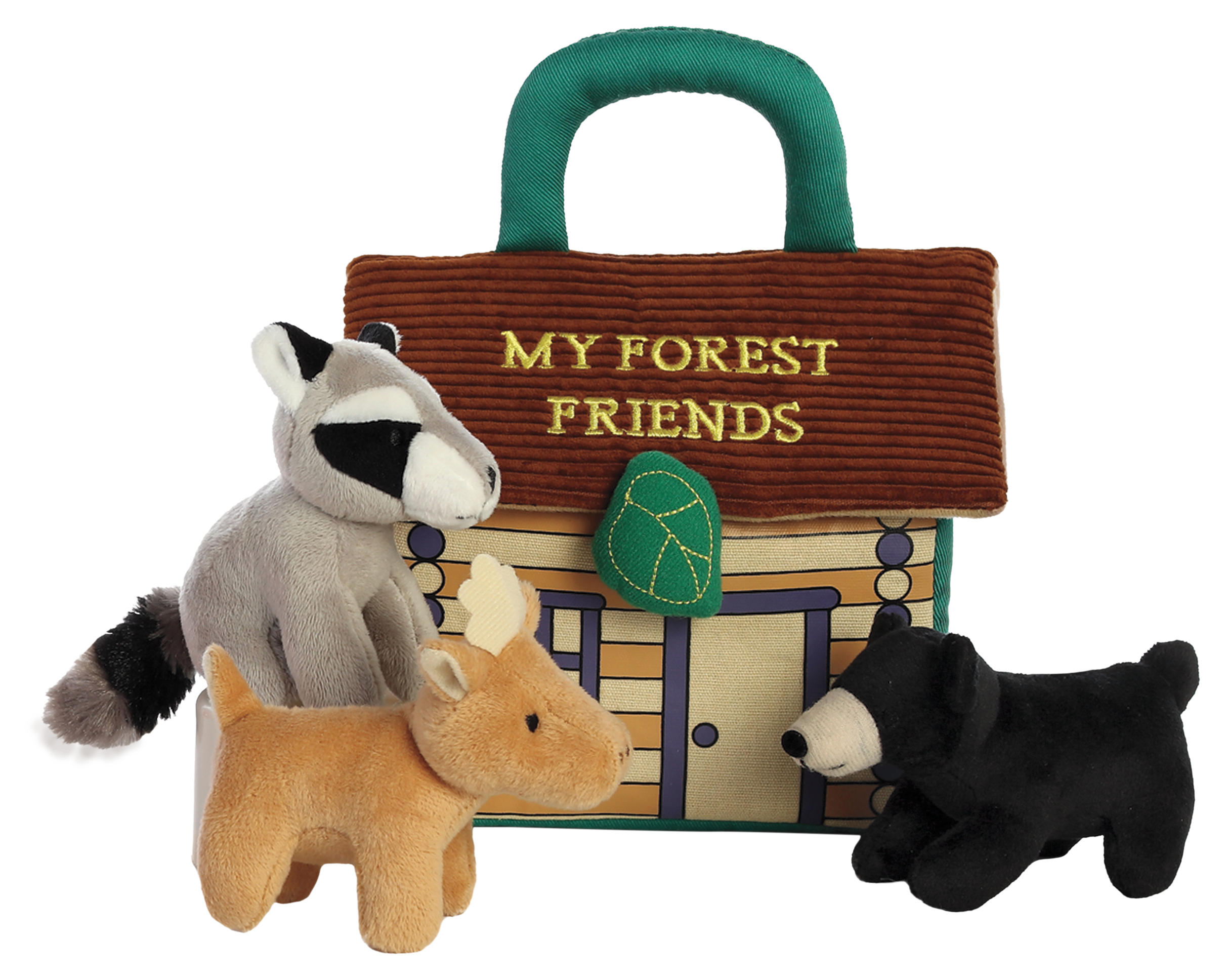 BASS PRO SHOPS My Forest Friends Baby Talk Interactive Plush Play Set for Babies