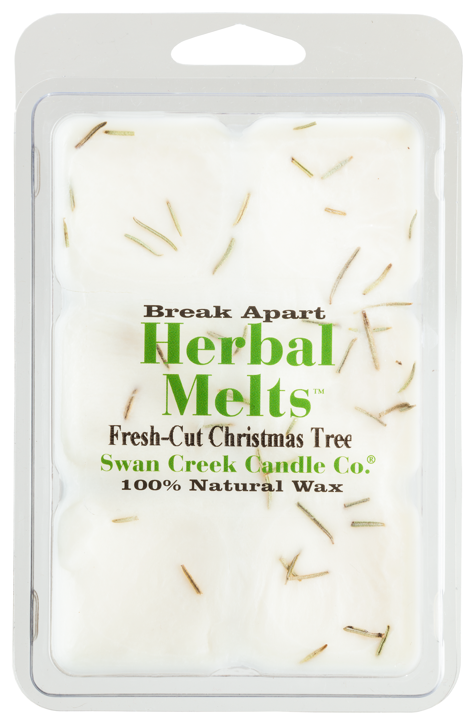 Swan Creek Candle Fresh-Cut Christmas Tree Scented Herbal Wax Melts