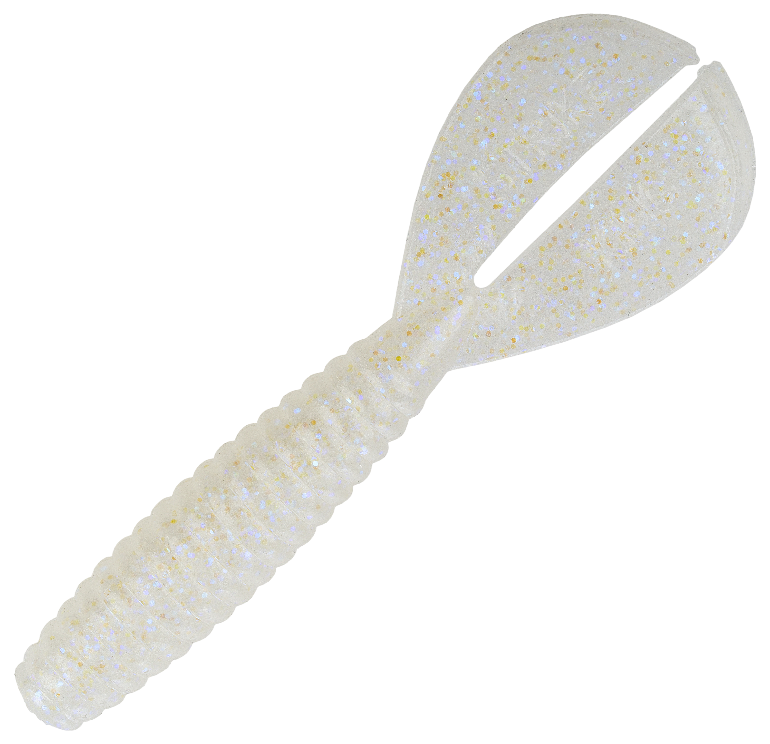 Strike King Rage Tail Twin Tail Menace Grub - 3-1/2 - Glacier - 1208110506573-2244621 - Fishing The Strike King® Rage Tail™ Twin Tail Menace Gr sku 1208110506573-2244621