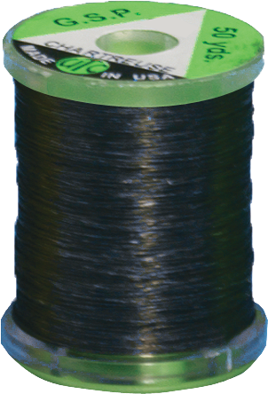 Image of UTC Ultra GSP Thread Fly Tying Material - Black