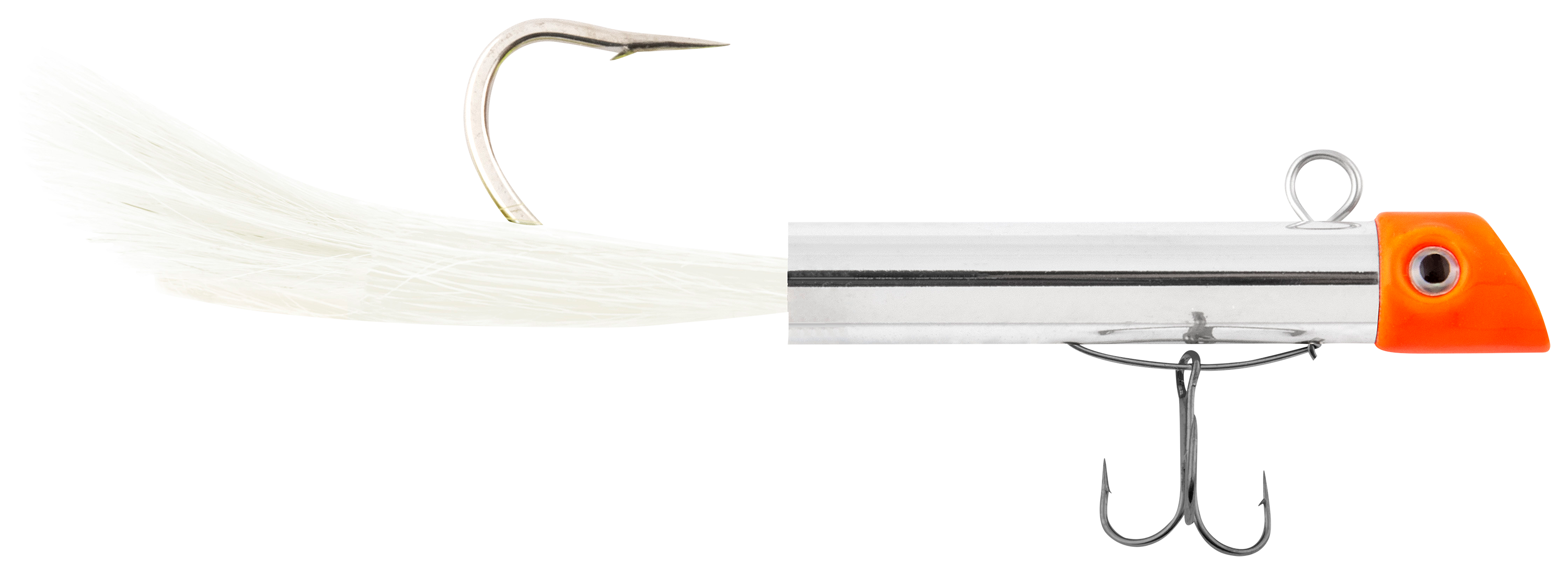 Image of Tsunami Zig Jig Pro - Red Head/Chrome/White - 2''