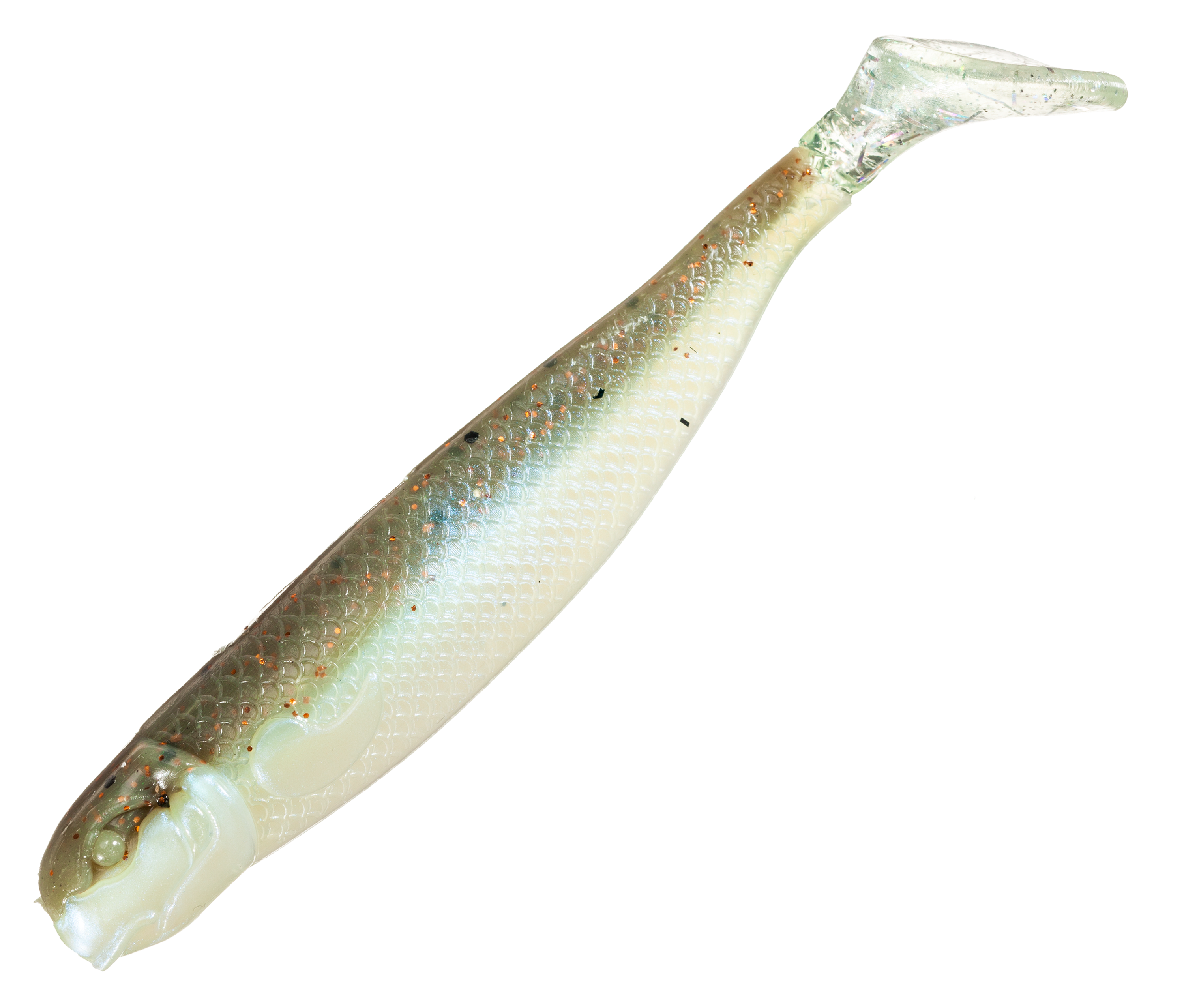 MirrOlure Marsh Minnow - 3-3/4" - Molting Sparkle Tail