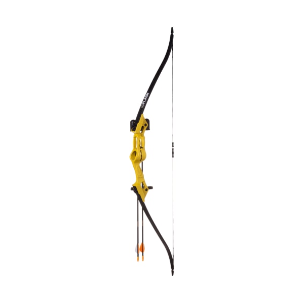 Bear Archery Flash Kid's Recurve Bow Package for Youth - Yellow