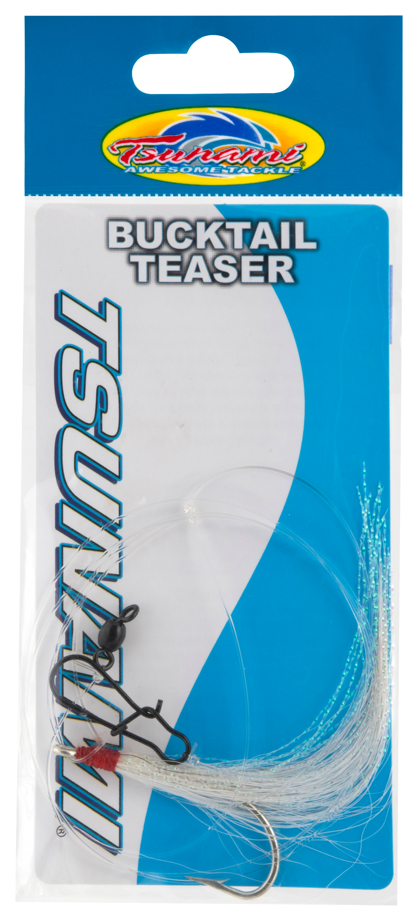 Image of Tsunami Bucktail Teaser Rig - 4/0 - White