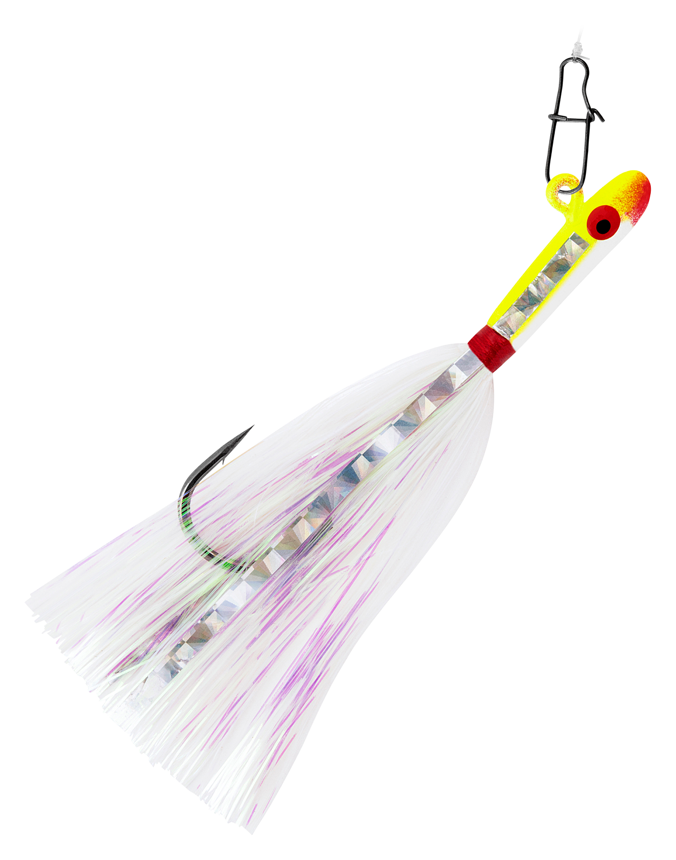 Tsunami Glass Minnow Rig - 5/8 oz. - Yellow Chartreuse/White