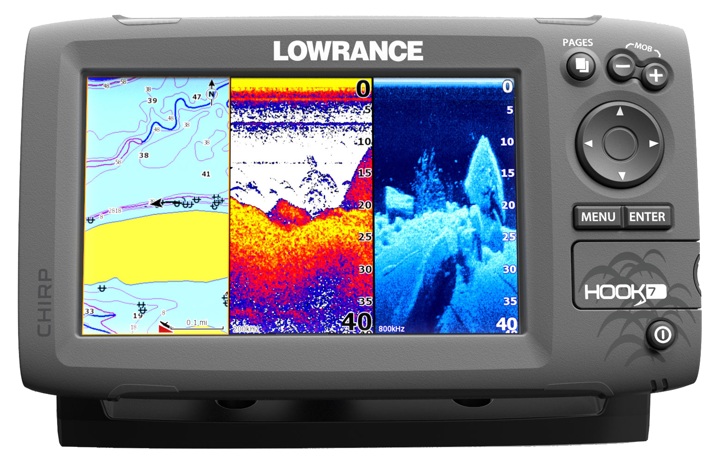 Lowrance Hook-7 Fishfinder/Chartplotter