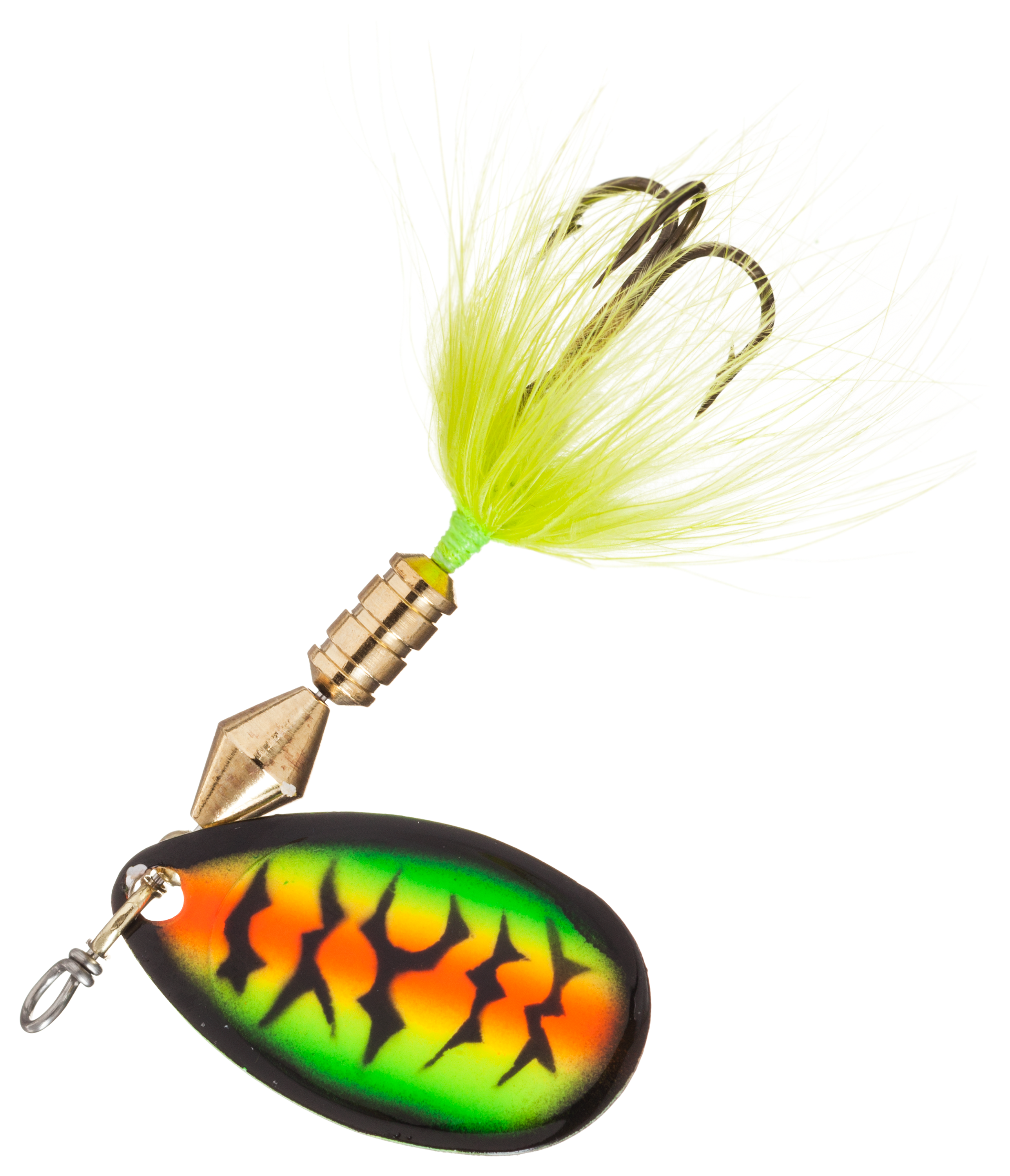 Image of Worden's Sonic Rooster Tail Lure - 1/8 oz. - Firetiger