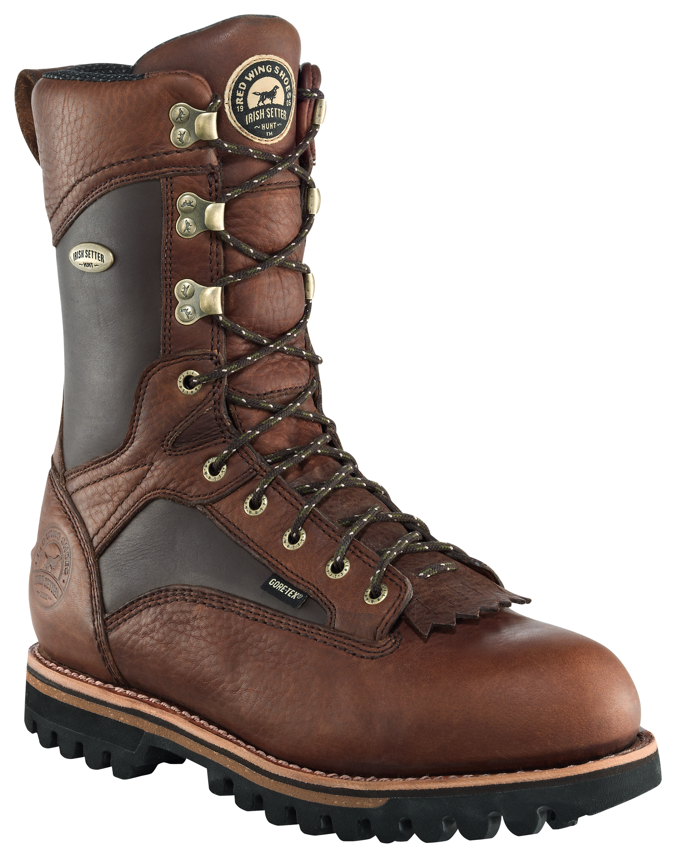 Image of Irish Setter Elk Tracker 12'' 600-Gram Thinsulate Insulated Waterproof Hunting Boots for Men - Brown - 10N