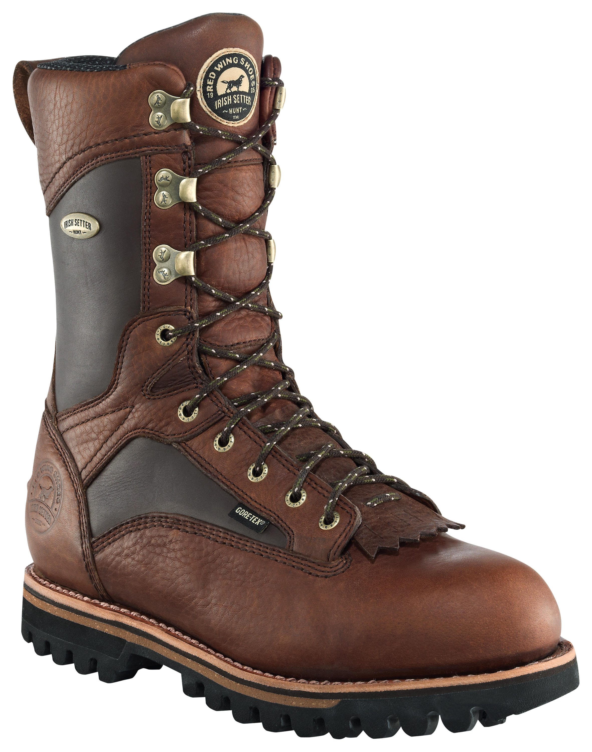 Irish Setter Elk Tracker 12'' 600 Gram Thinsulate Insulated Waterproof Hunting Boots for Men - Brown - 15 Wide EE