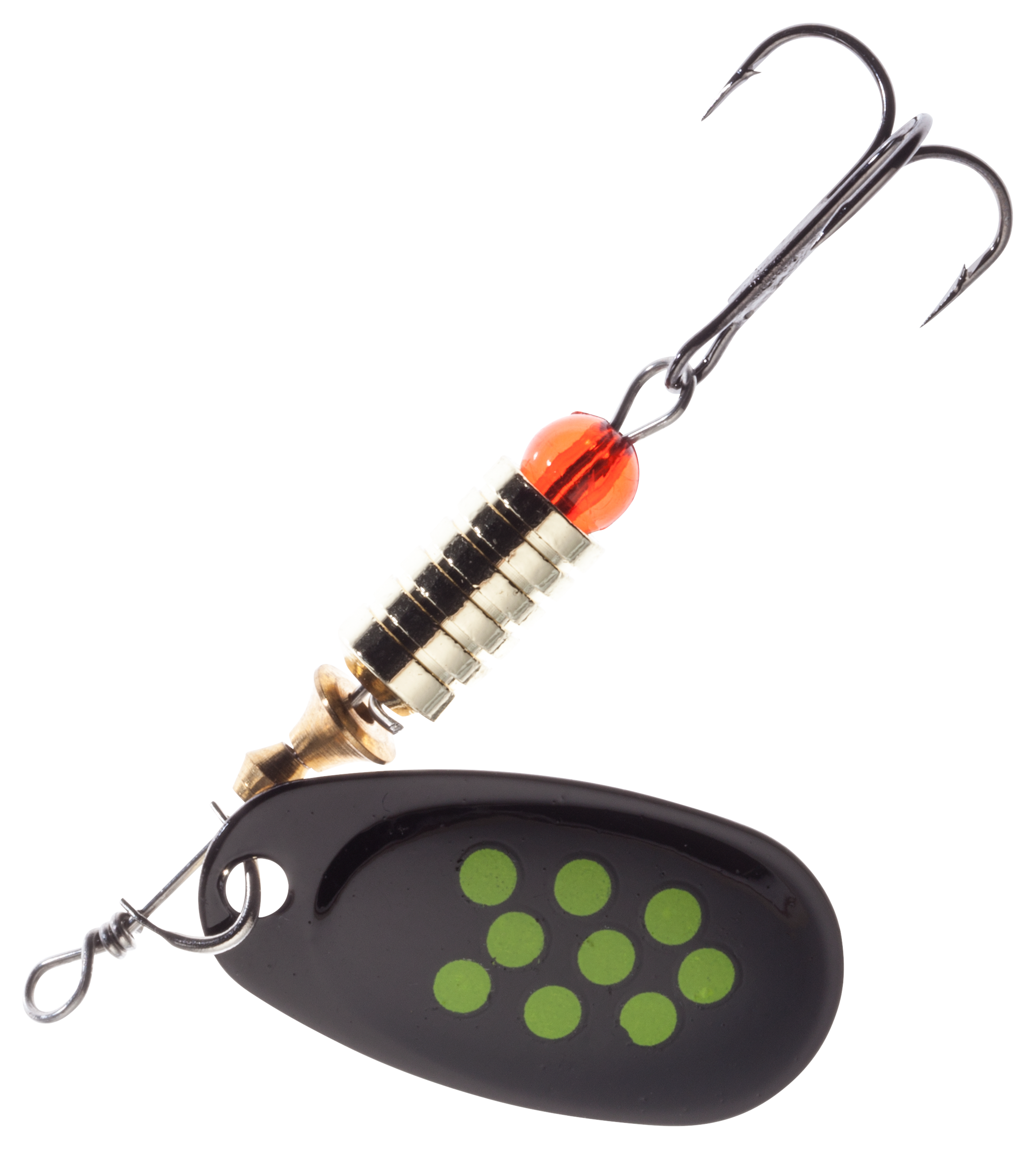 100021623-2263781 Bass Pro Shops Nitro Thumper Spinner - Black/Chart sku 100021623-2263781