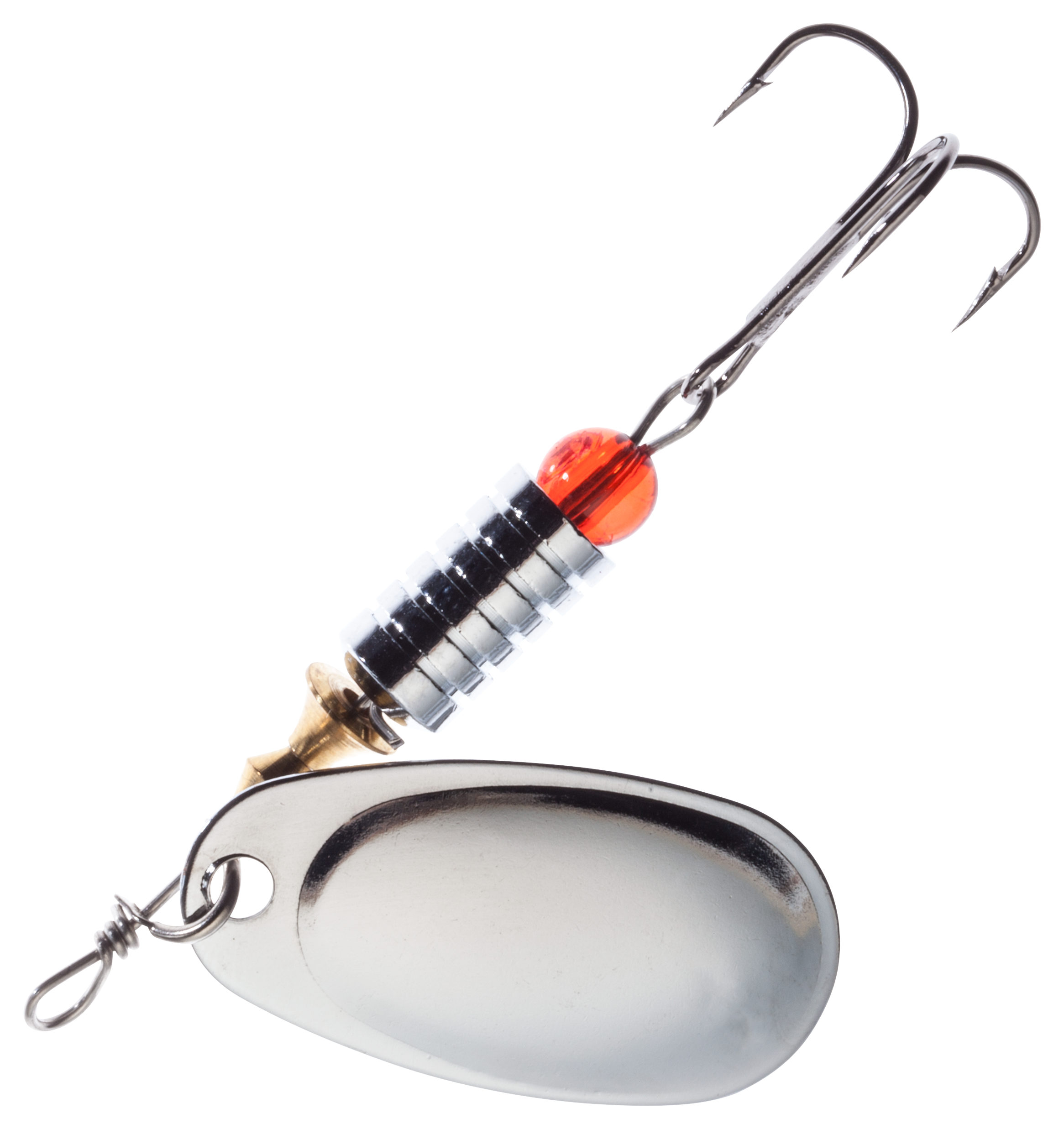 Bass Pro Shops Nitro Thumper Spinner - Silver - 1/8 oz. - 100021623-2263782 - Fishing All spinners create flash, but often its the thump sku 100021623-2263782