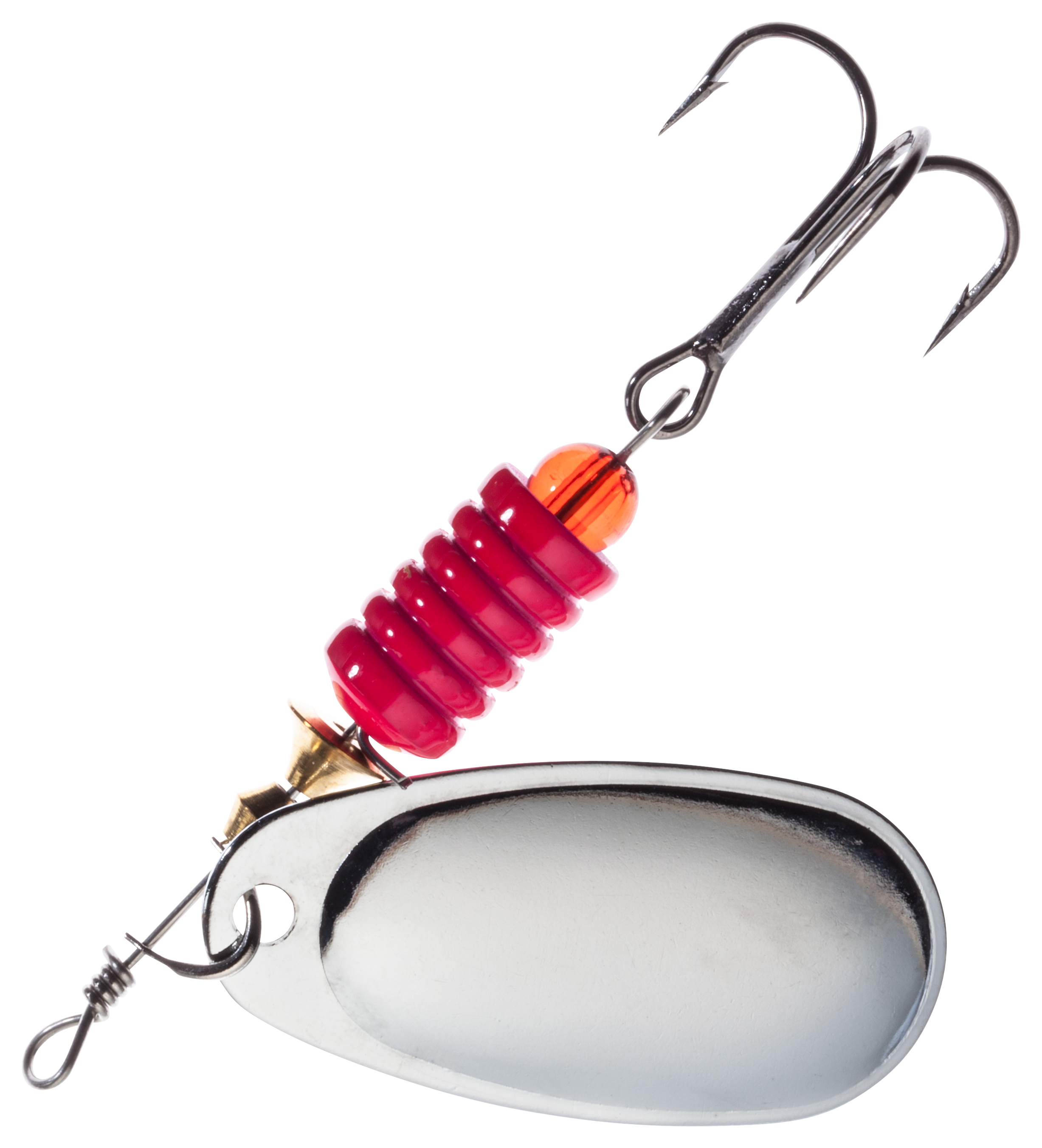 100021623-2263809 Bass Pro Shops Nitro Thumper Spinner - Silver Pink sku 100021623-2263809