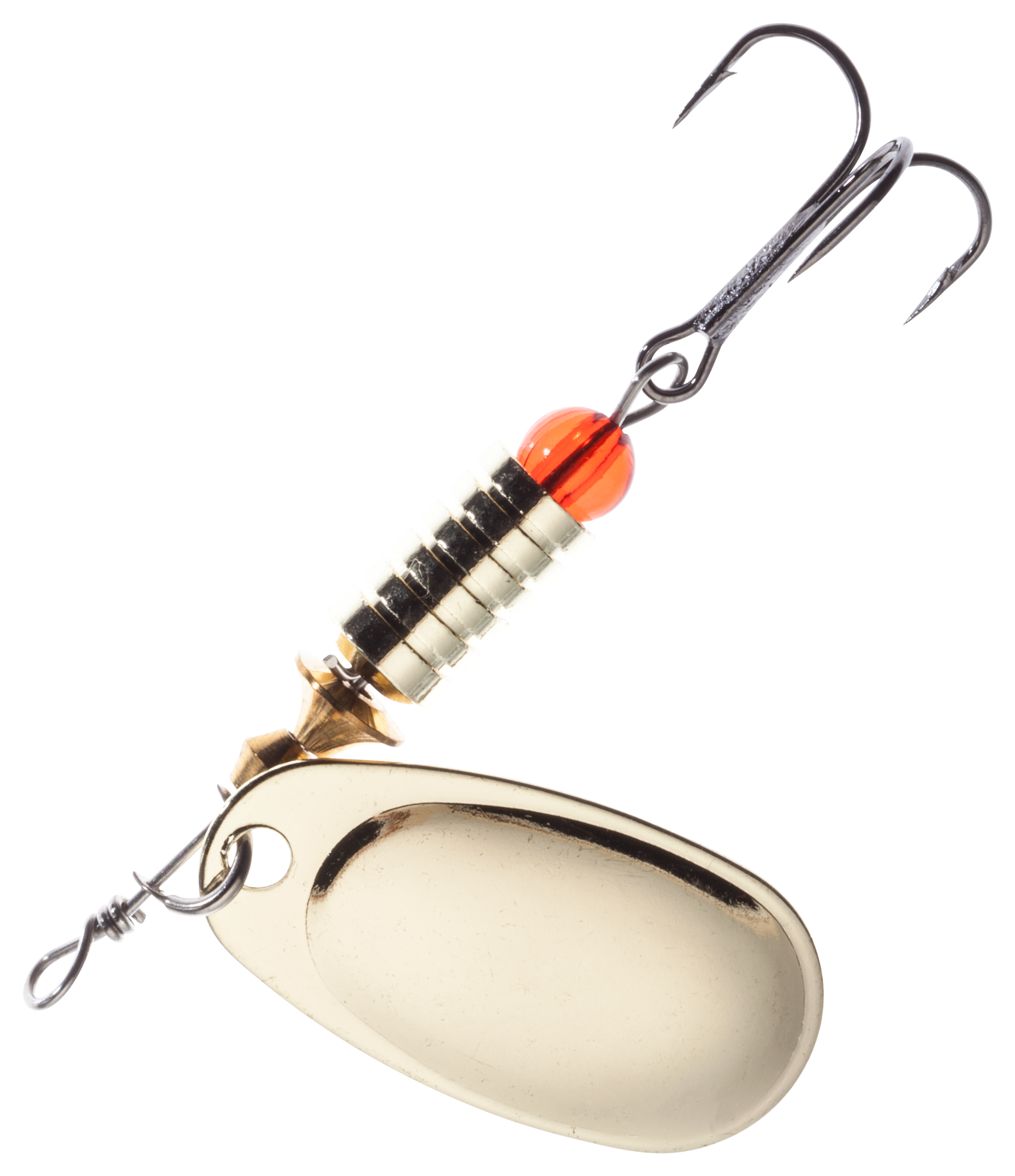 100021623-2266011 Bass Pro Shops Nitro Thumper Spinner - Gold - 3/16 sku 100021623-2266011