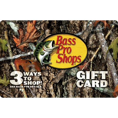 Bass Pro Shops Camo Gift Card Image