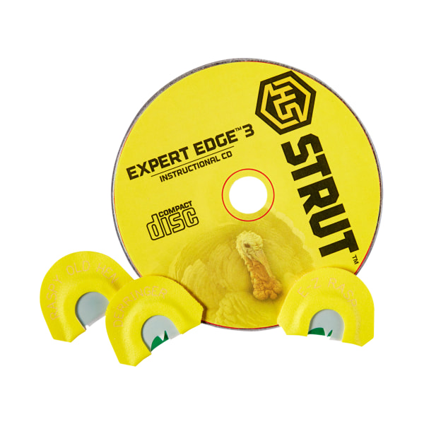 Hunter's Specialties H.S. Strut Expert Edge 3 Mouth Turkey Call Set - Yellow
