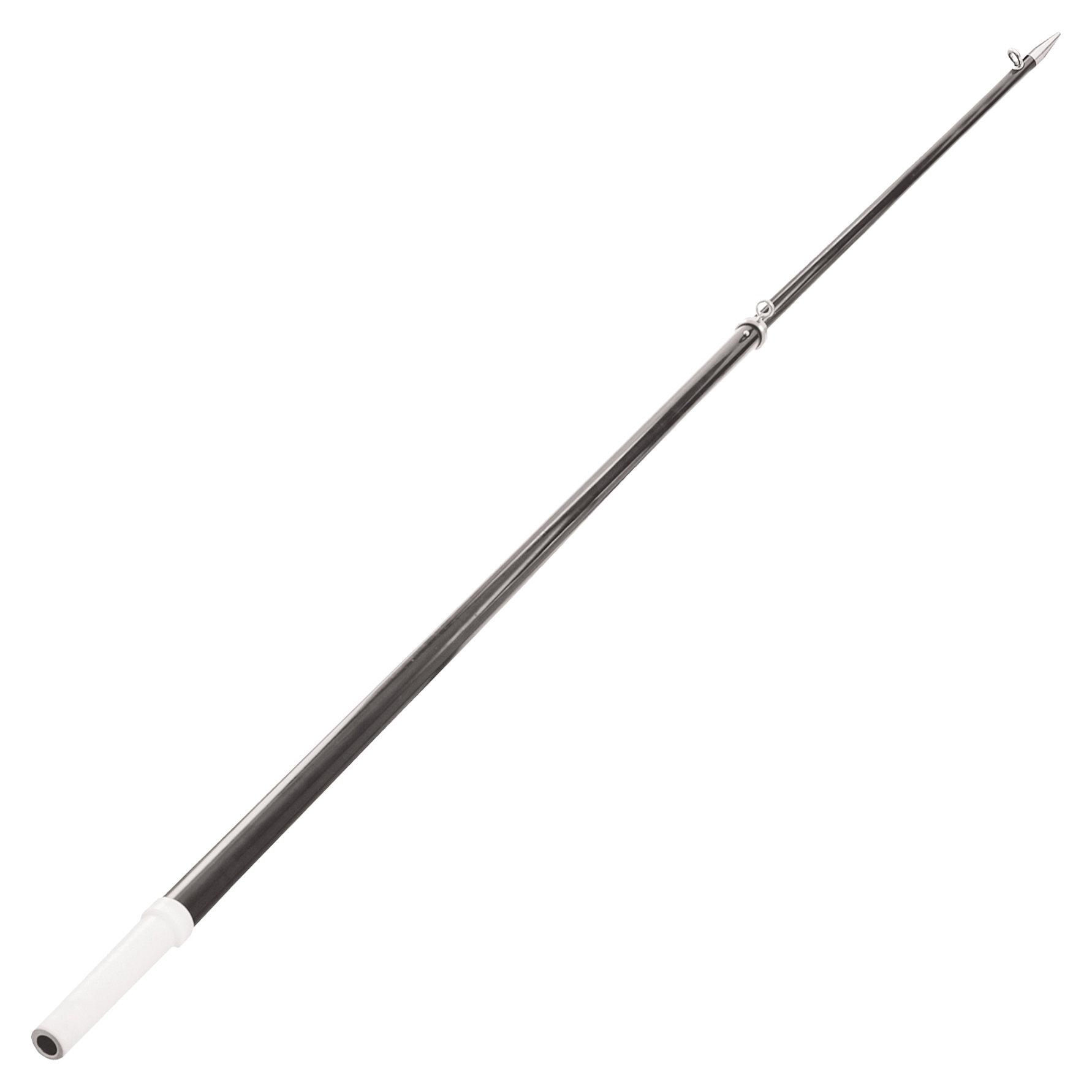 Image of TACO Tele-Outrigger Center Rigger Pole - 8' - Black/Silver