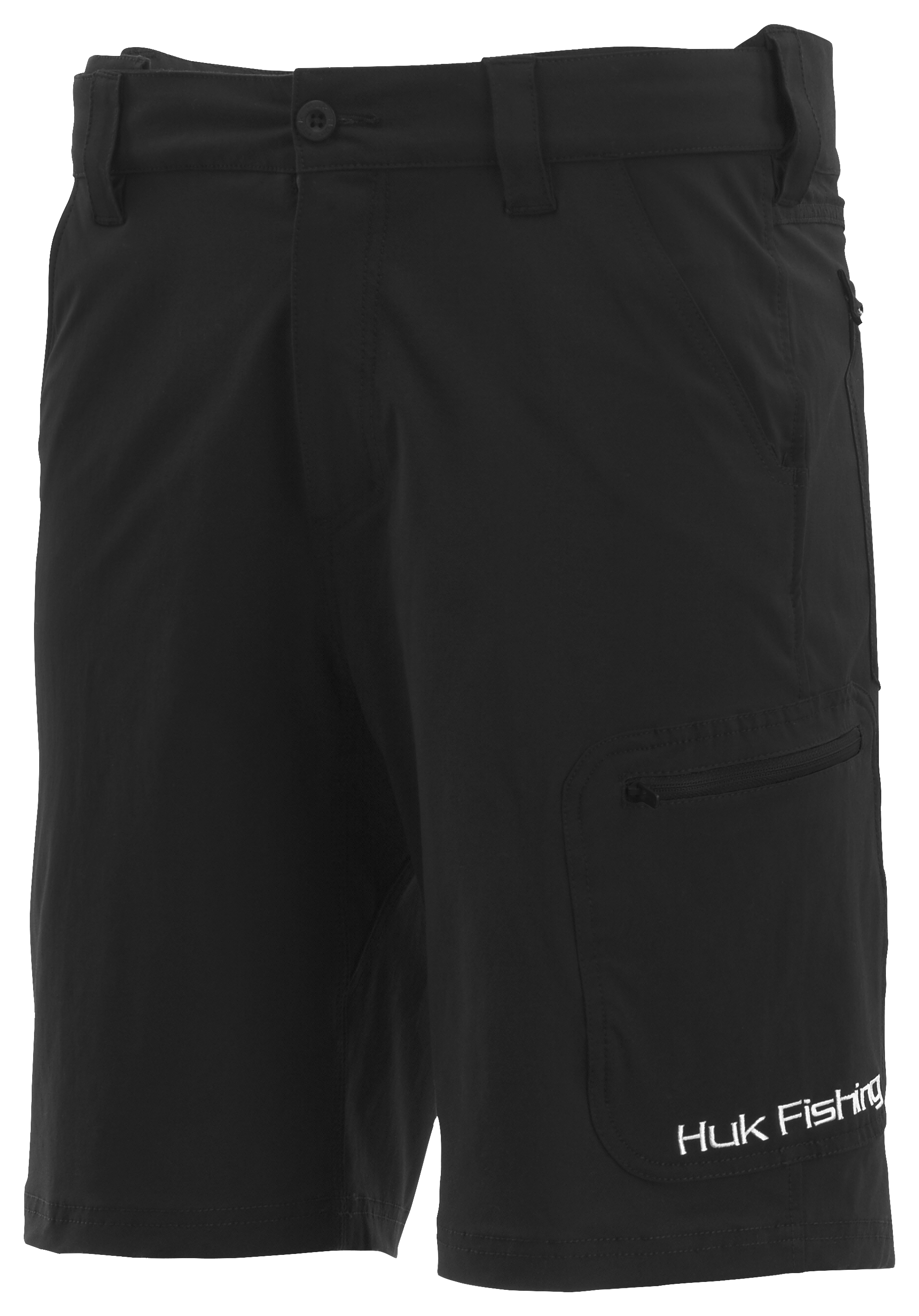 Huk Next Level 10.5 inch Shorts, Mens, Charcoal, Small